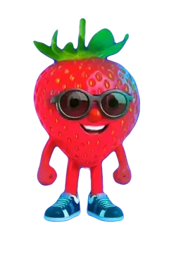 Strawberry animation